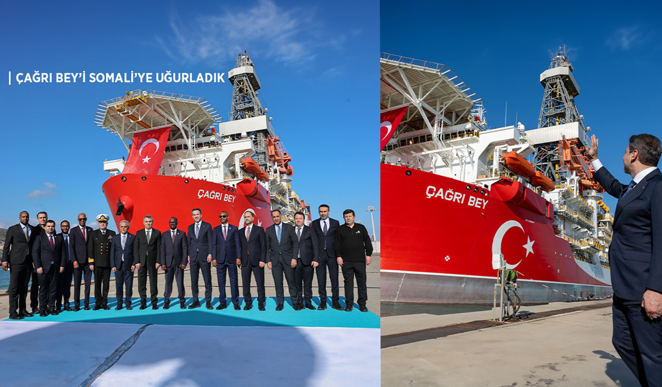 Çağrı Bey’i Somali’ye uğurladık